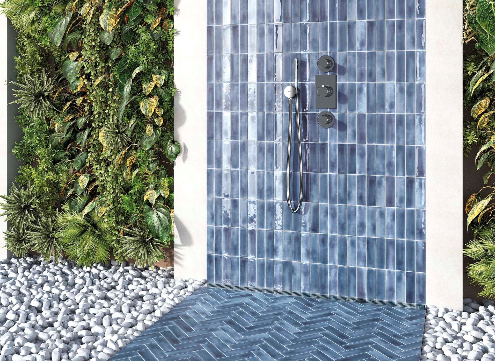 Aruba Night Blue - Matt & Gloss 2x6 | Tiles By Kia