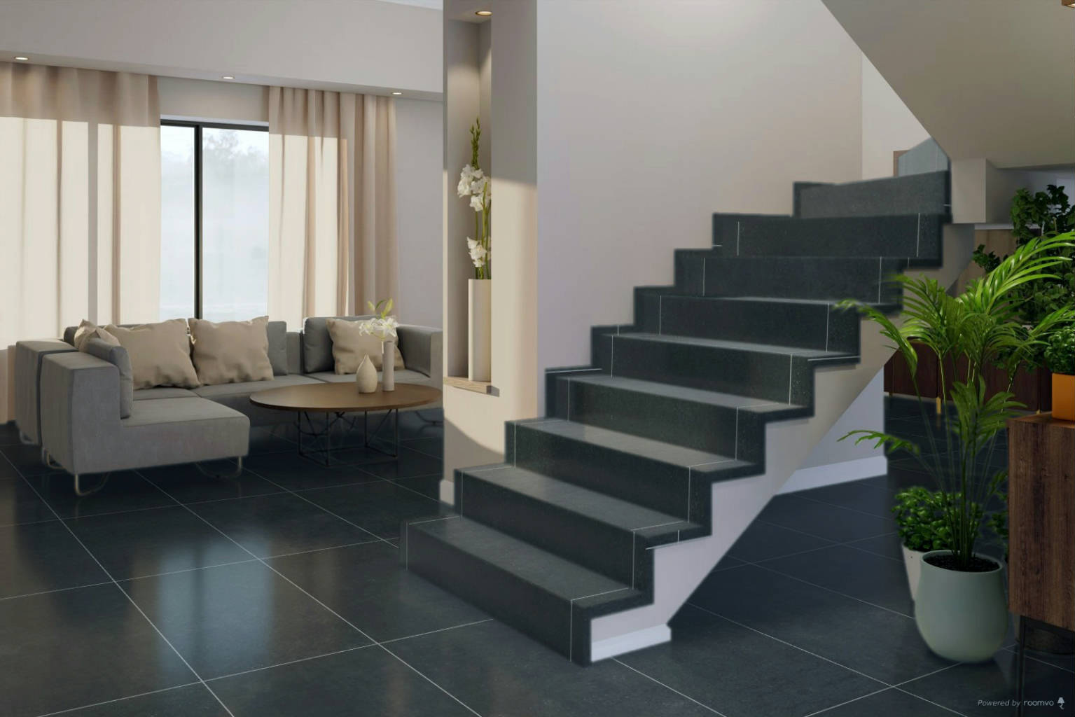 Ashland 24x48" Black | Tiles By Kia