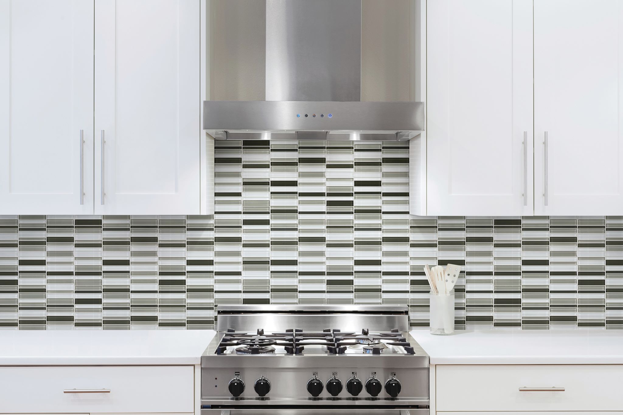 Bliss Element Mineral Blend Stacked Mosaic | Tiles By Kia