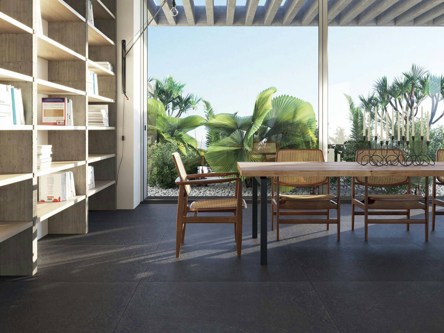California Slate Monterey Black 12x24 0 | Tiles By Kia