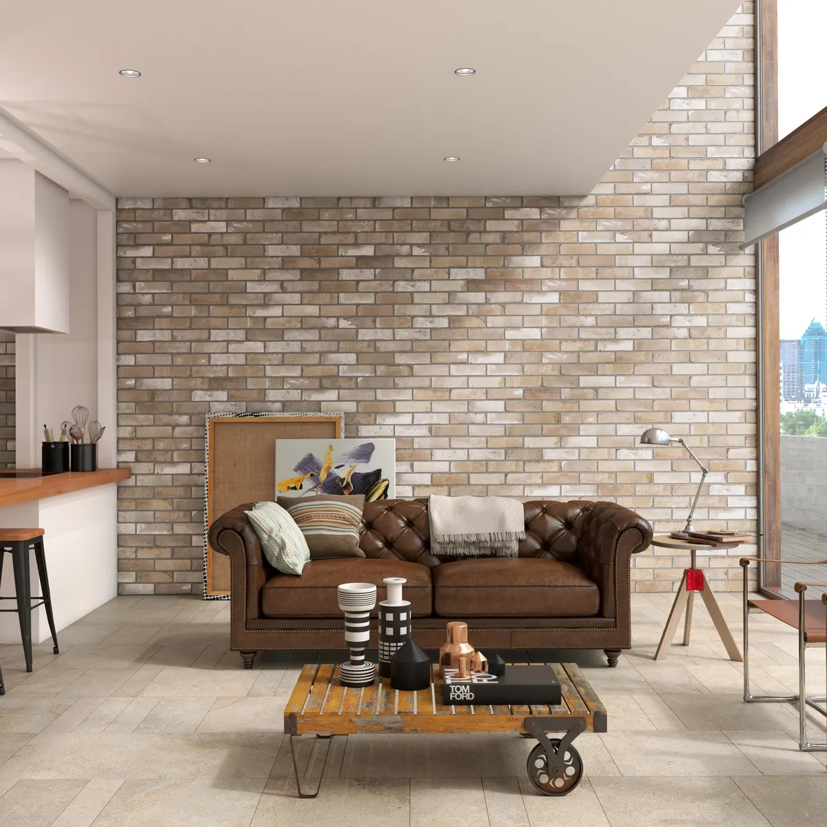 Cinnamon Field Tile 2 | Tiles By Kia