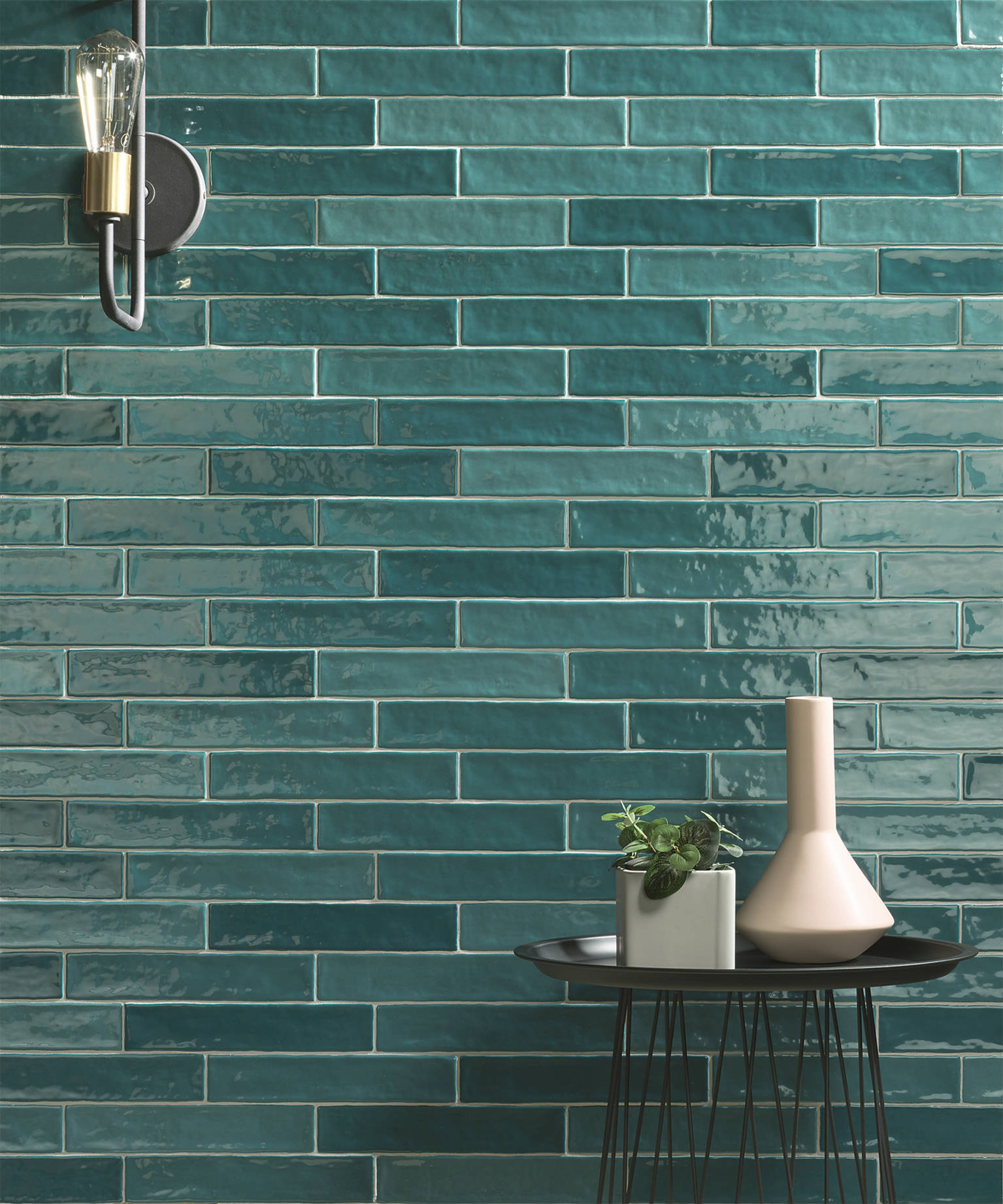 Colours Turquoise Mix 2x10 | Tiles By Kia