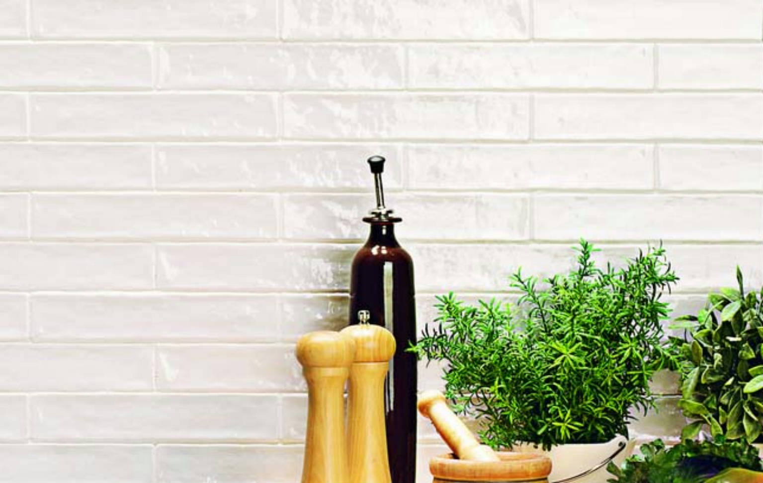 Colours White 2x10 | Tiles By Kia