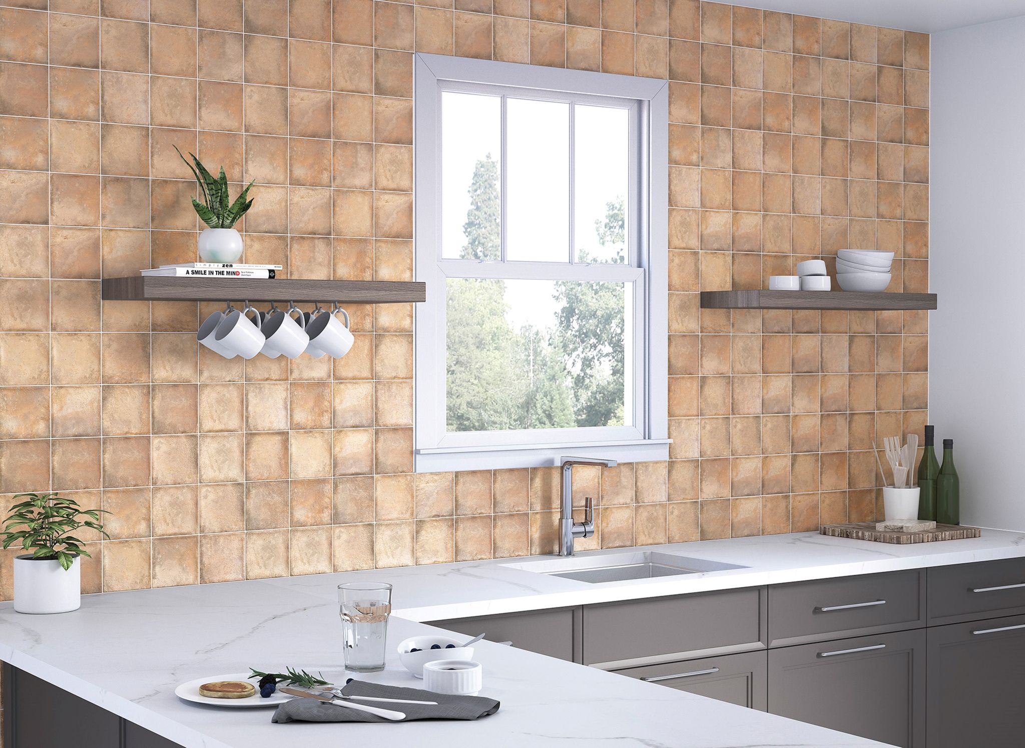 Dominica Dark 5x5 | Tiles By Kia