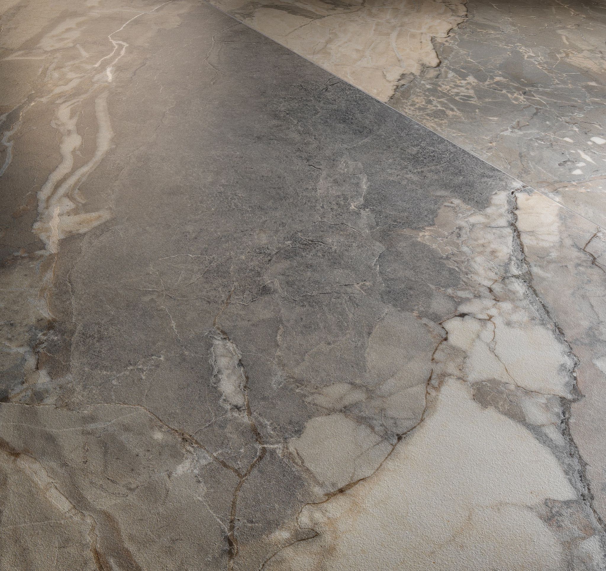 Dynasty Grey Polished/Matte 24x48 2 | Tiles By Kia