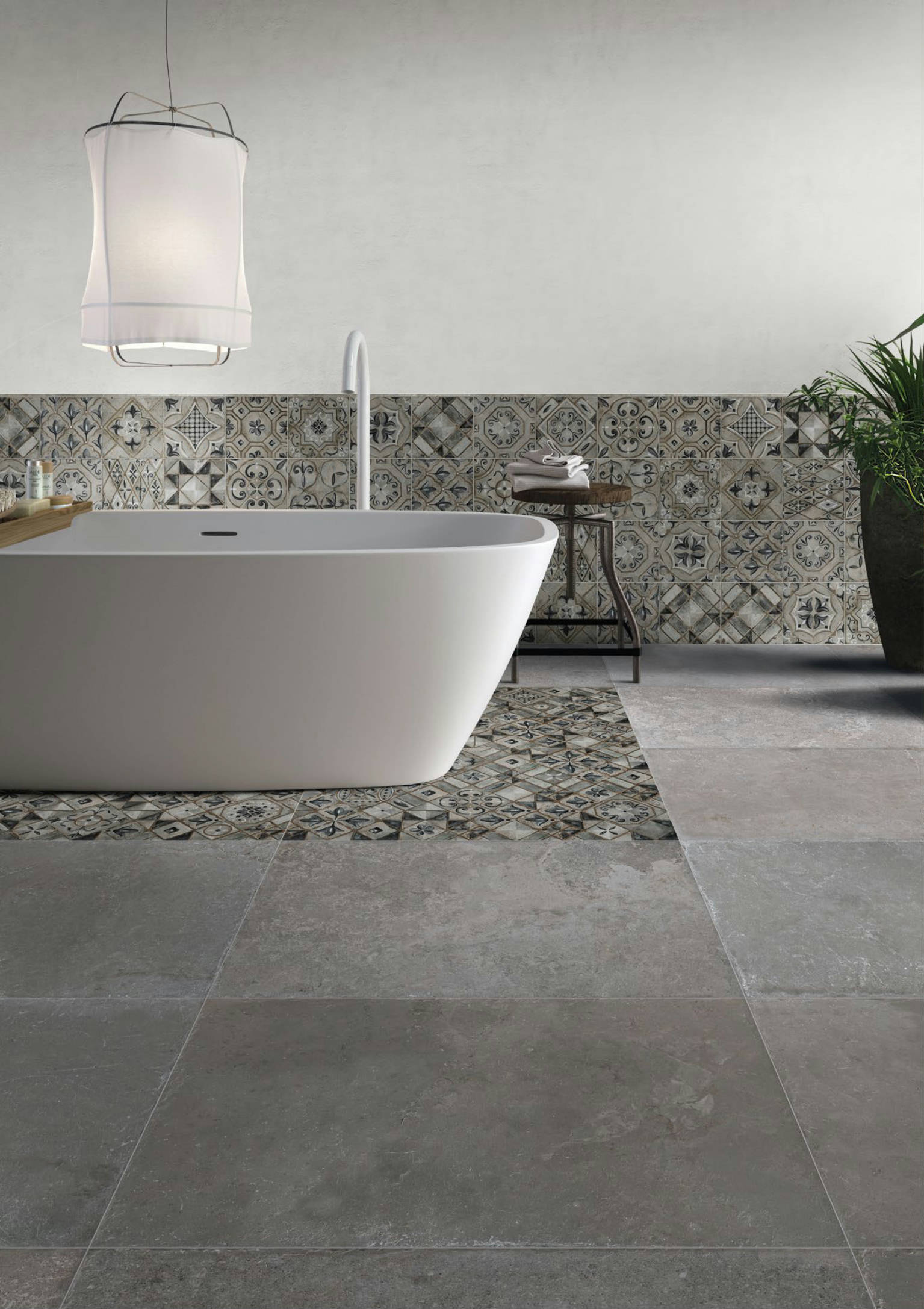 Elevation Menfi Grey 24x24 | Tiles By Kia
