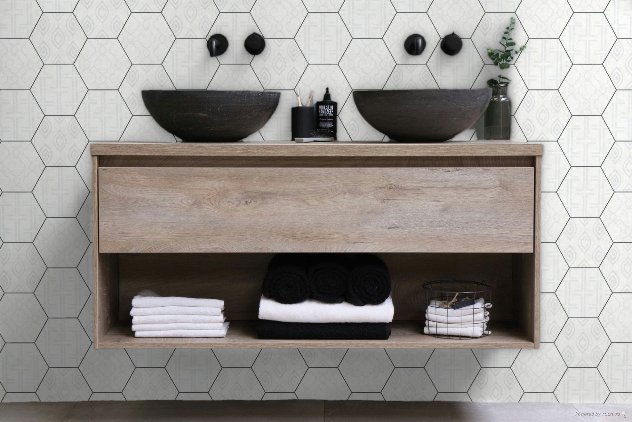 Form 5.5X6.3” White Decor* Hexagon | Tiles By Kia