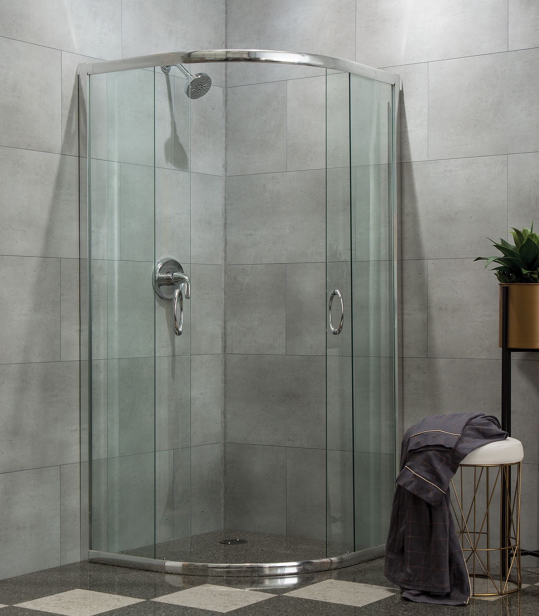Frost Nickel Wall Tile 25x15 | Tiles By Kia