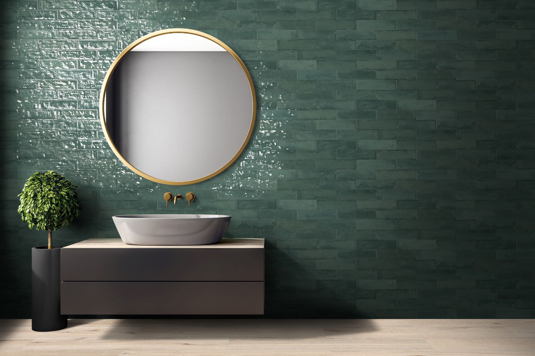 Grand Cayman 3x12" Heritage Green 2  | Tiles By Kia