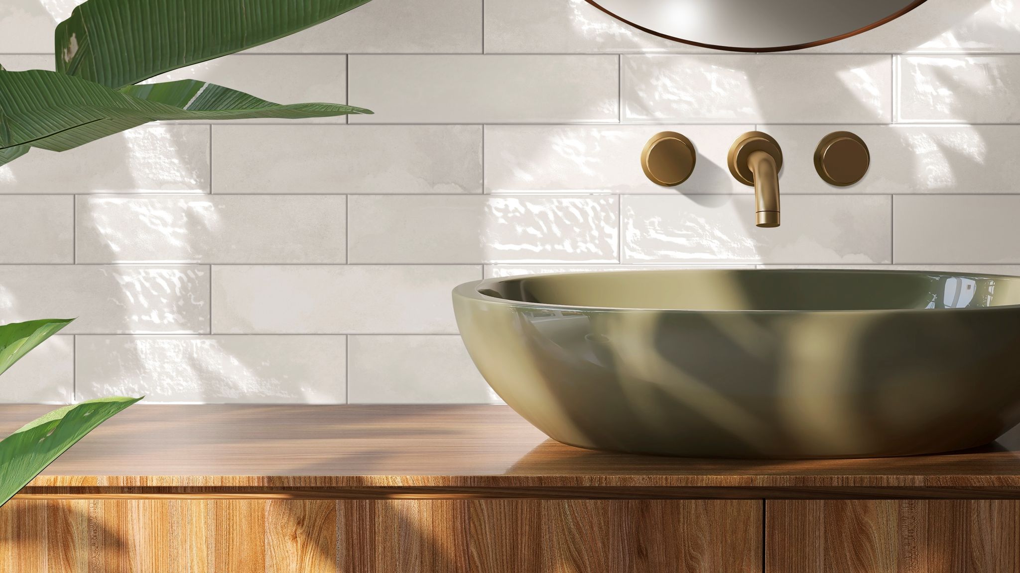 Grand Cayman 3x12" Kai White | Tiles By Kia