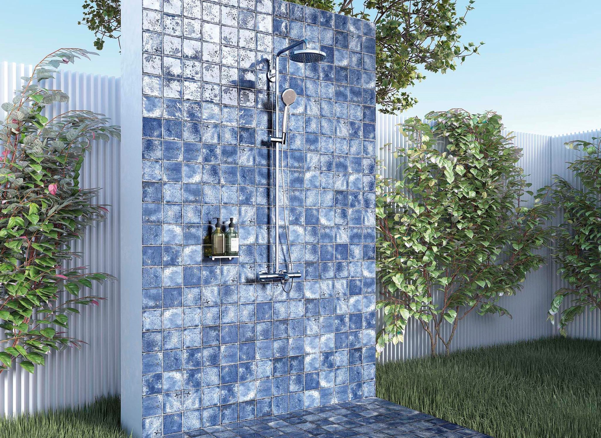 Jamaica Blue 5x5 | Tiles By Kia