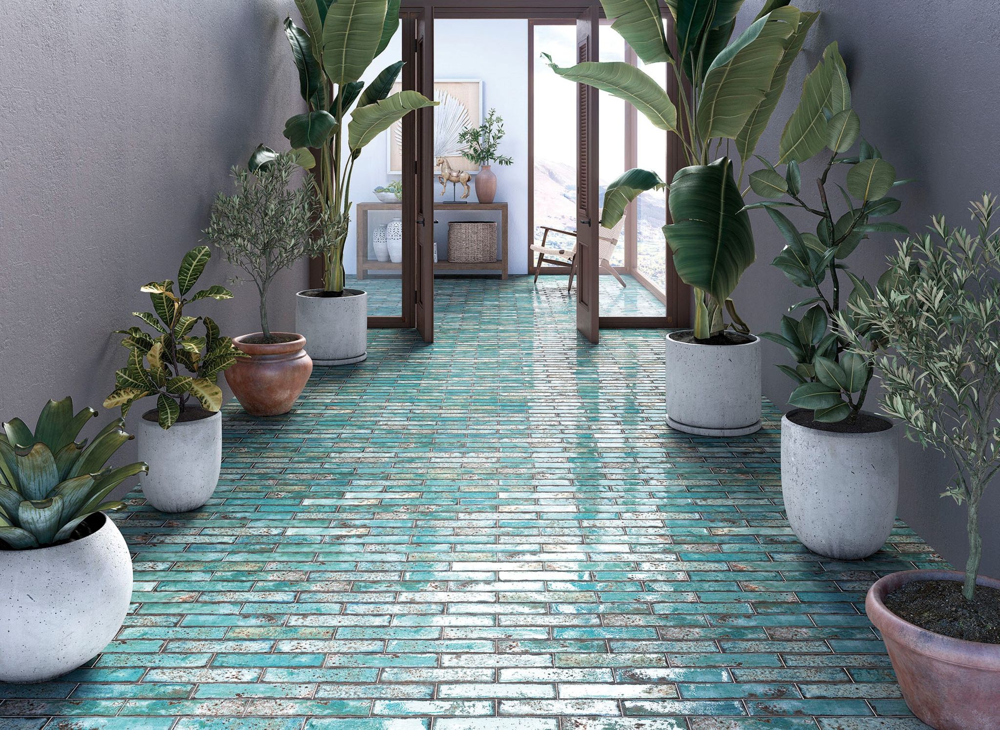 Jamaica Teal 3x11 | Tiles By Kia