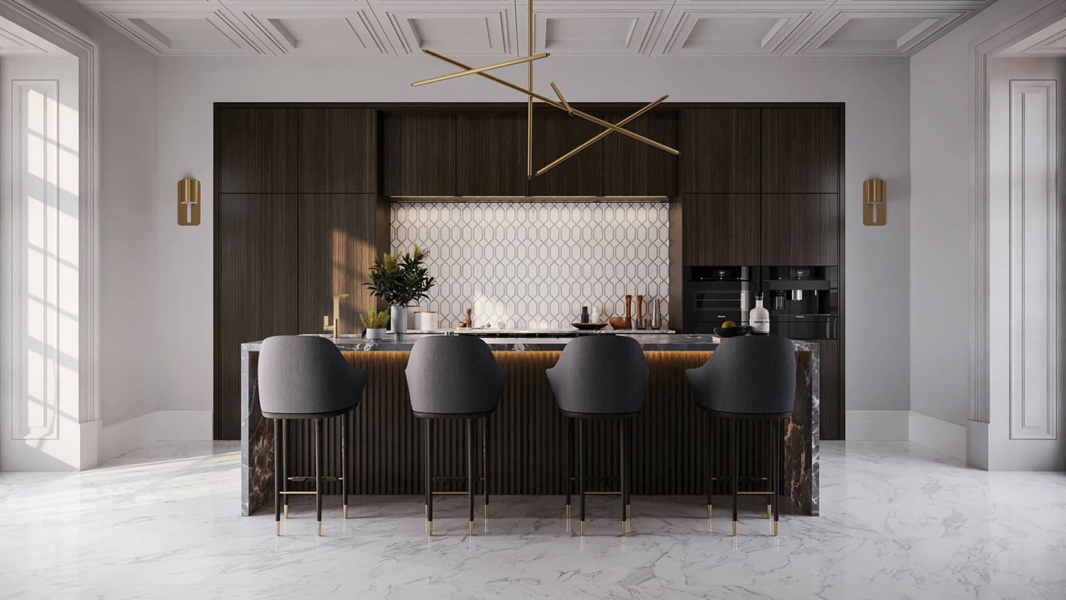 Luxury Milano Statuario 24x48 | Tiles By Kia