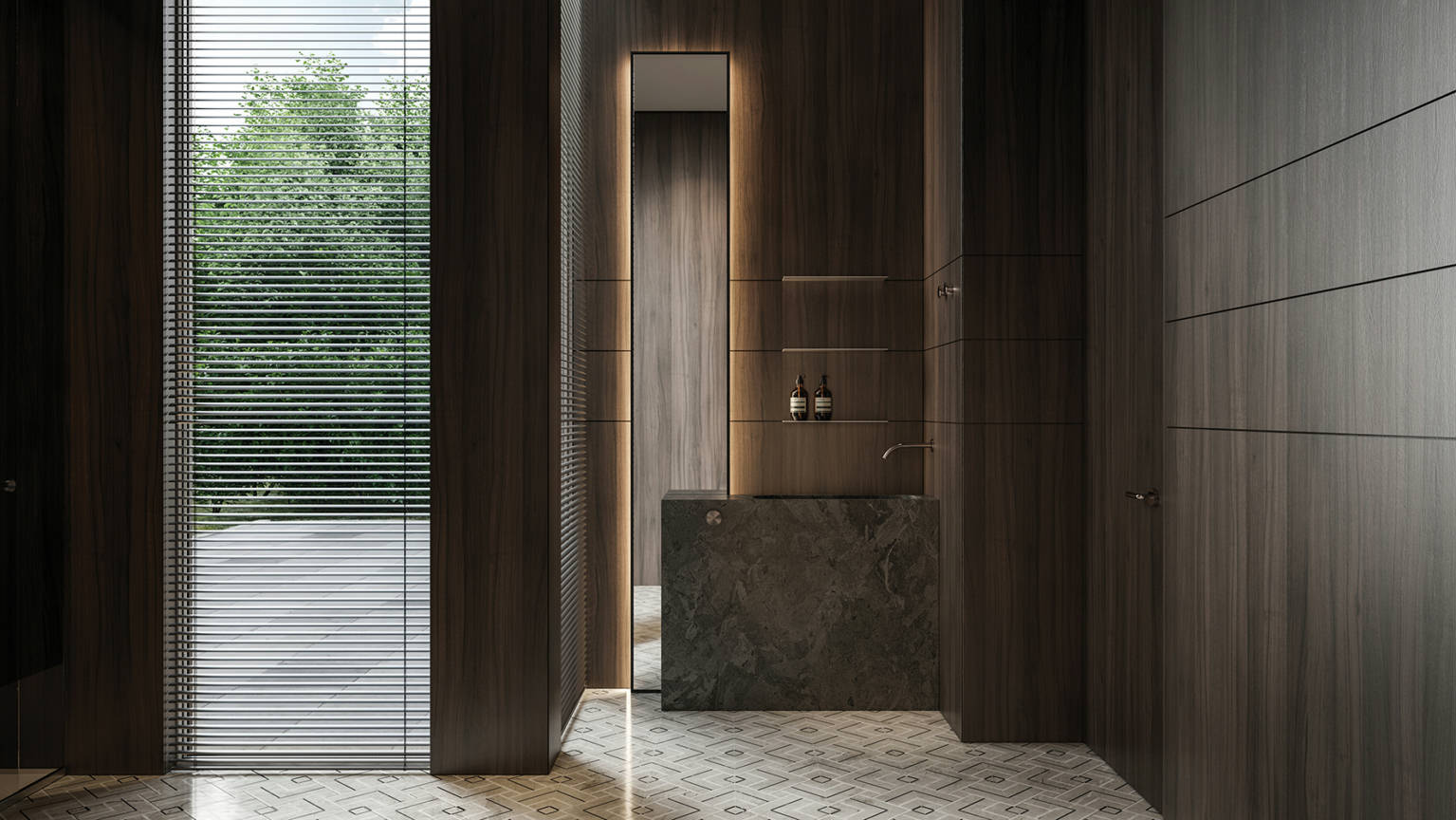 Luxury Roma Argento Picco Mosaic | Tiles By Kia