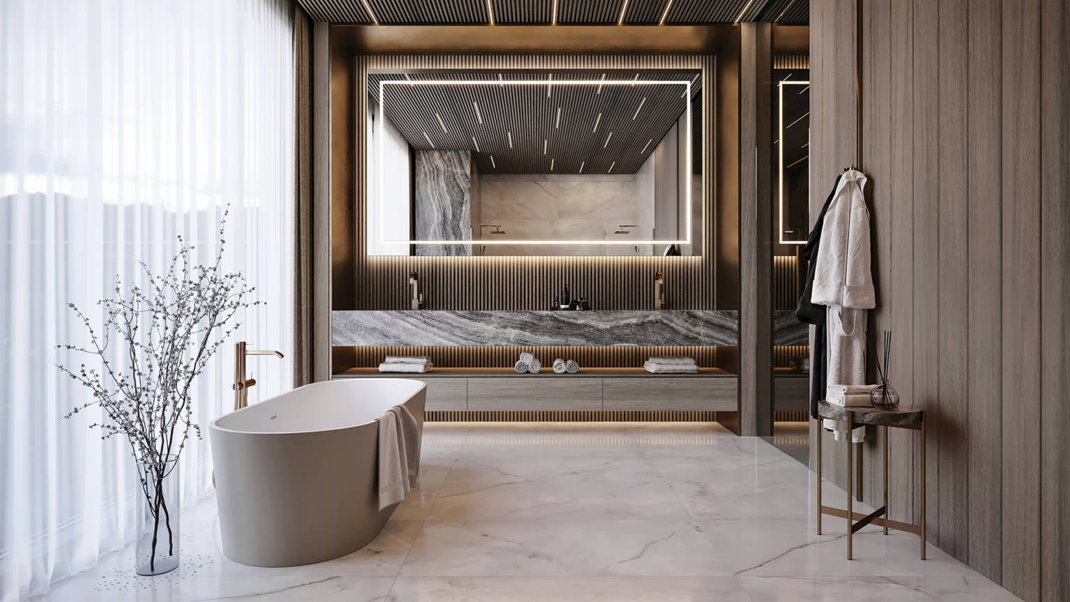 Luxury Sorrento Onyx 24x48 | Tiles By Kia
