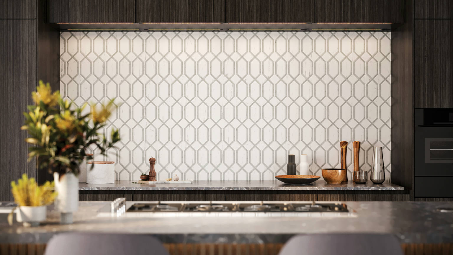 Luxury Statuario Venezia Modella Mosaic | Tiles By Kia