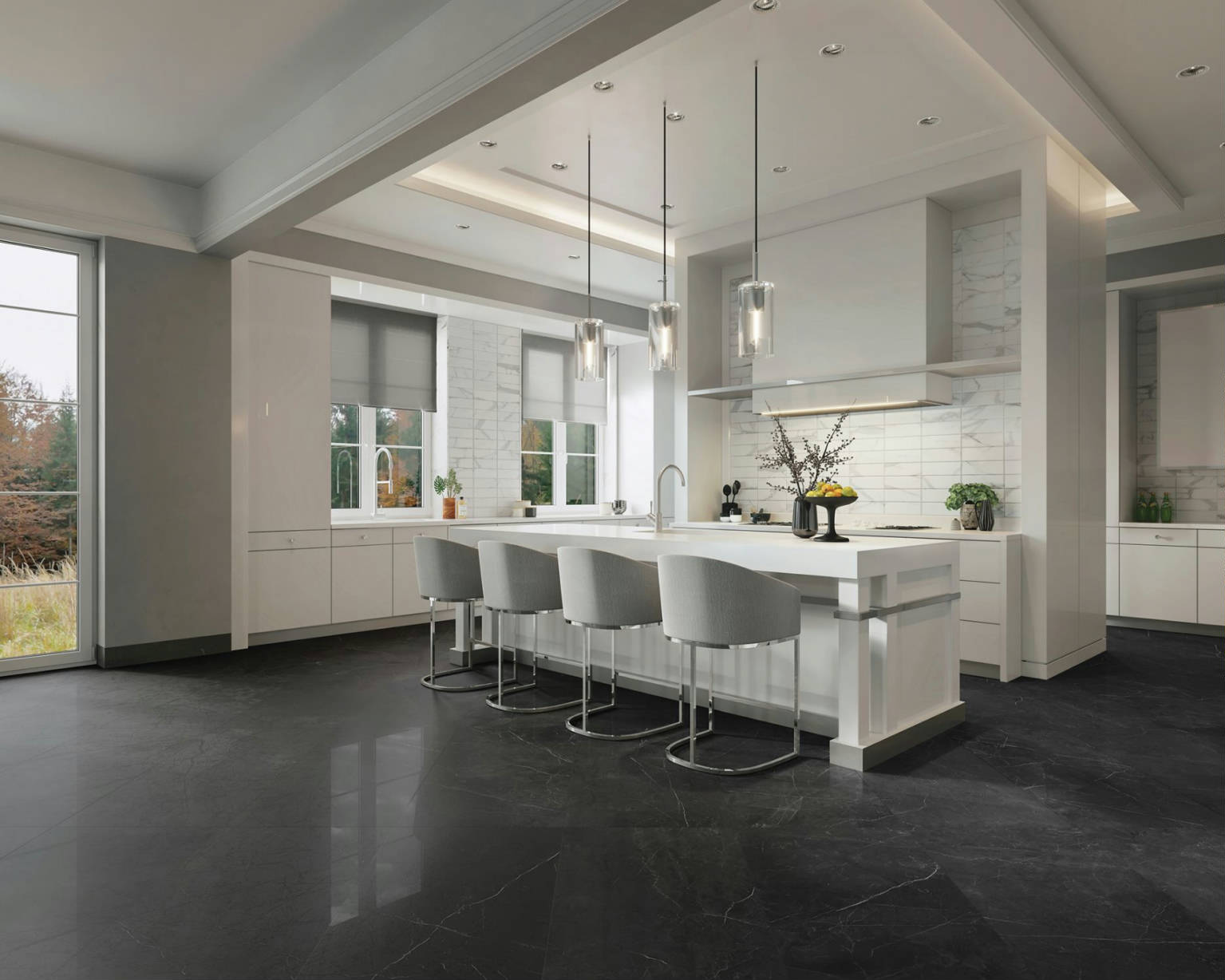 Luxury Tivoli Nero | Tiles By Kia