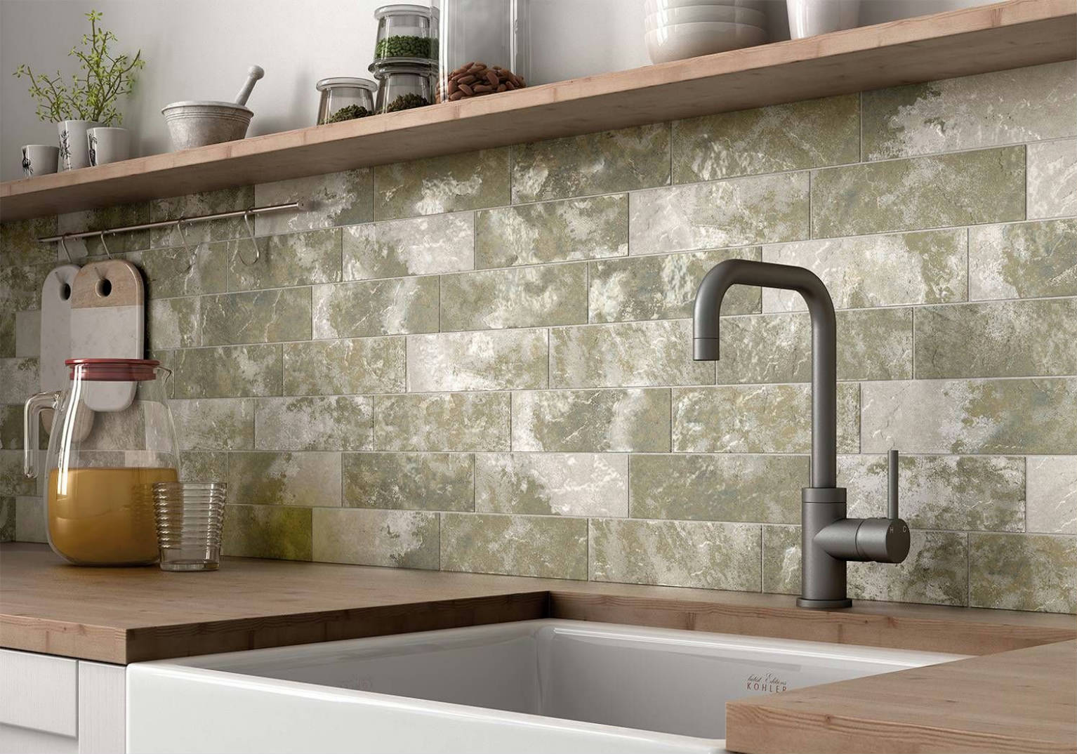 Madrid 3X9 Musgo | Tiles By Kia