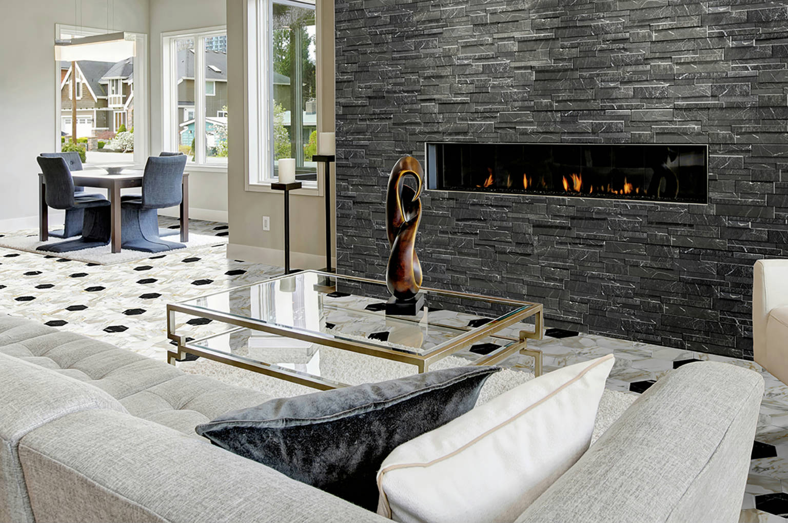 Milan Dante Nero 0 | Tiles By Kia