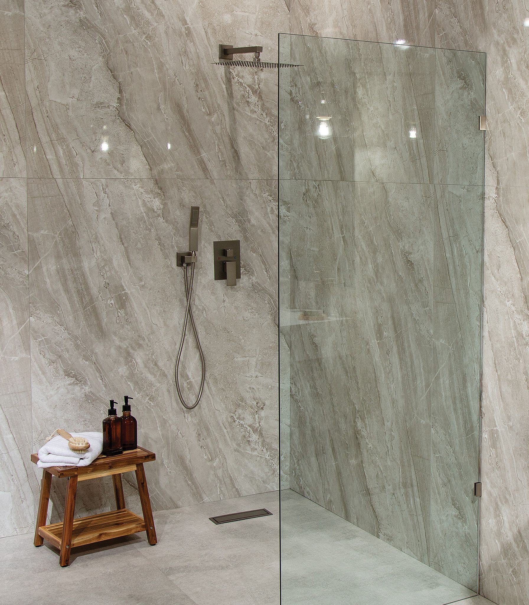 Mont Blanc Gloss Wall Panel 48x120 | Tiles By Kia