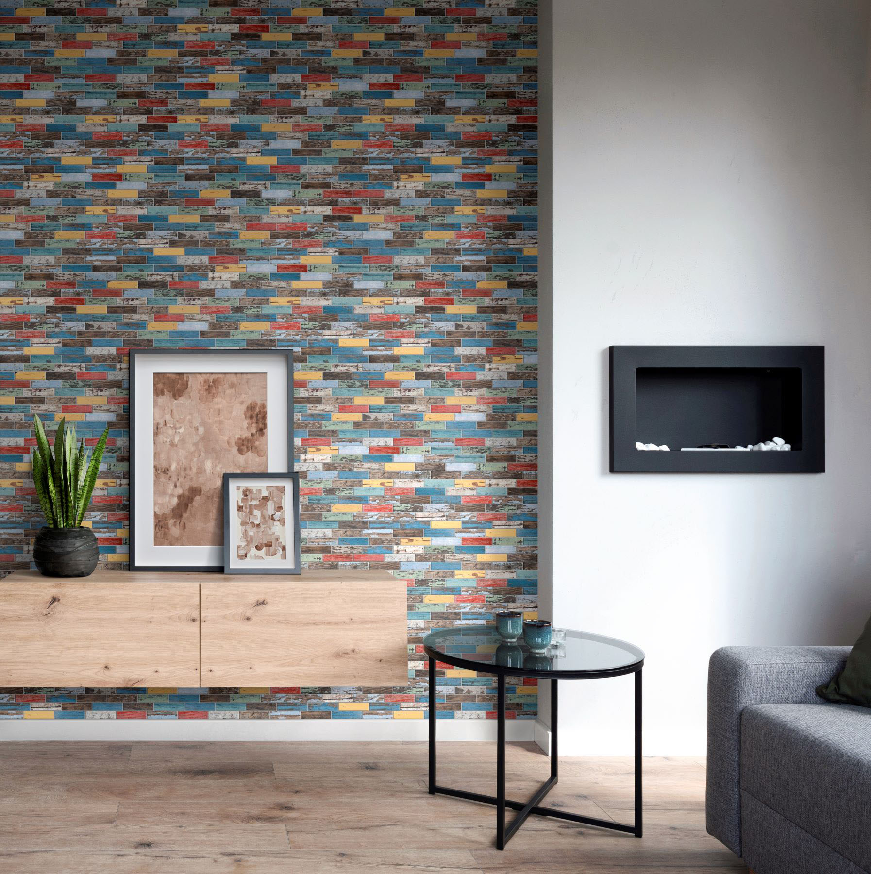 Multicolor Wood 1.1 | Tiles By Kia