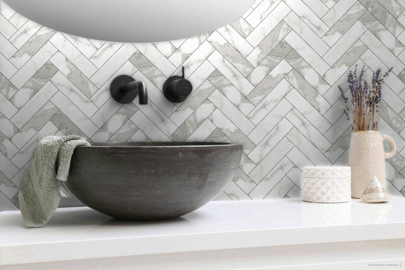 Mystique 3x12" Polished Amore Grey 1 | Tiles By Kia