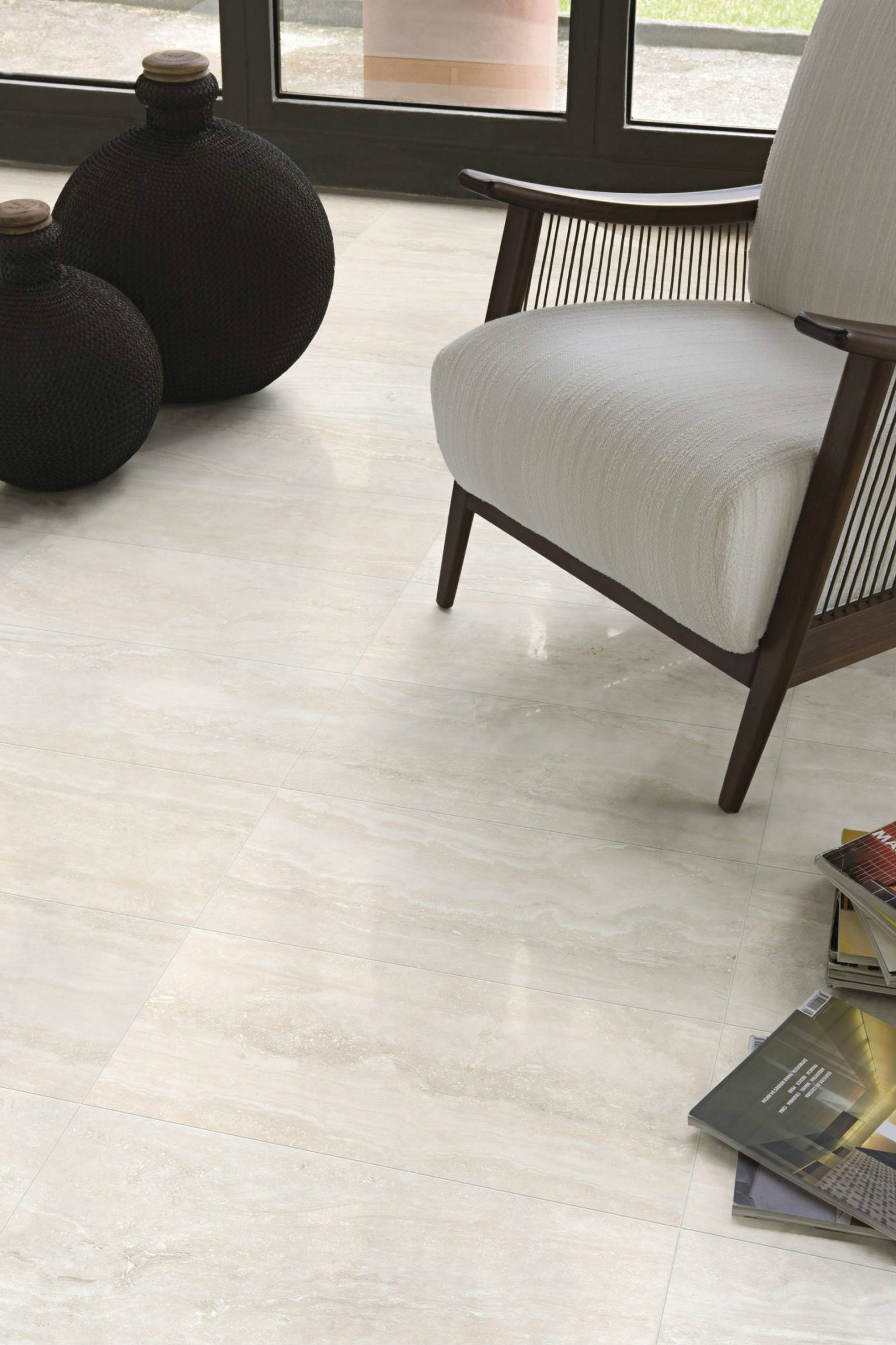 Nevada 12x24" Bianco Navona Polished 1 | Tiles By Kia