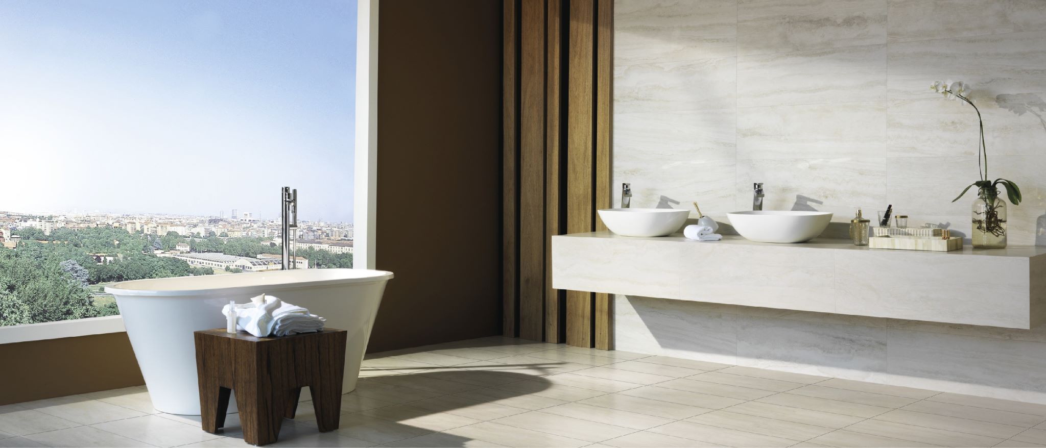 Nevada 12x24" Bianco Navona Polished | Tiles By Kia