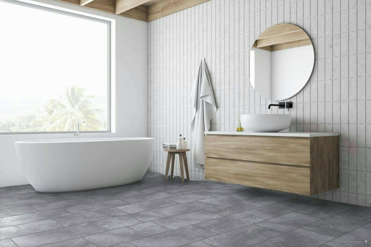 Ravello 12x24” Grey 1 | Tiles By Kia