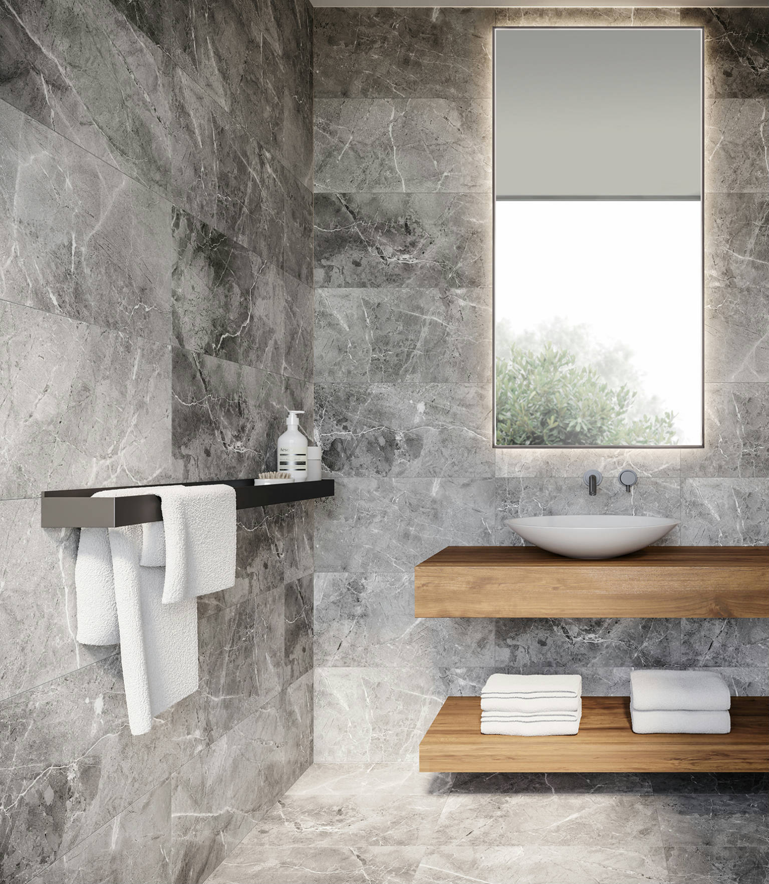Regency Carbon Matte 12x24 2 | Tiles By Kia