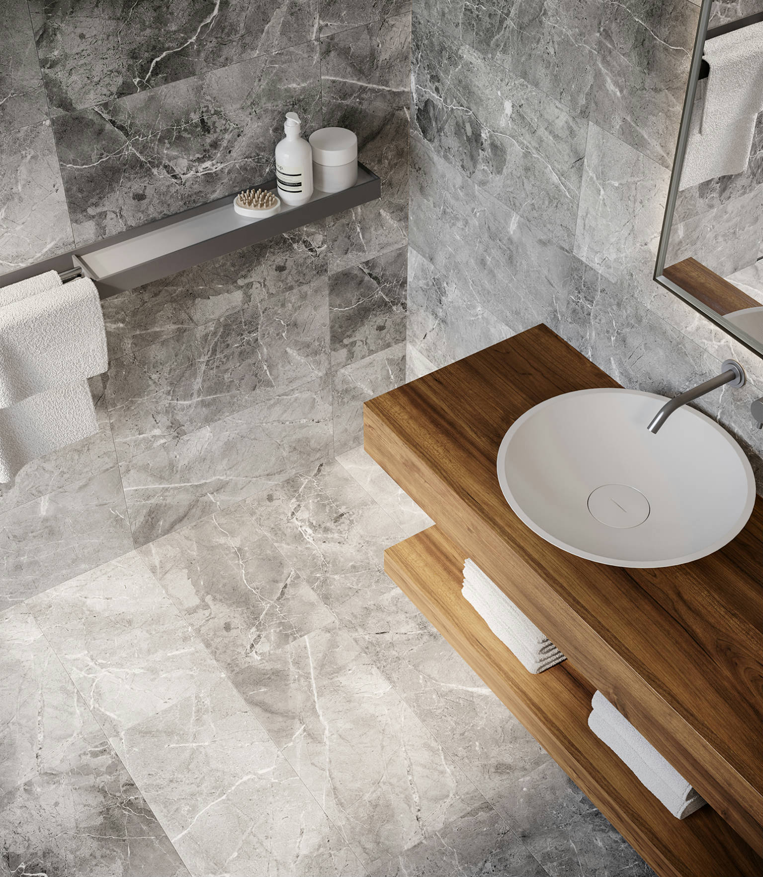 Regency Carbon Matte 12x24 3 | Tiles By Kia