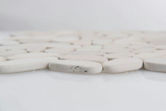Serenity Ivory Flat Pebble | Tiles By Kia