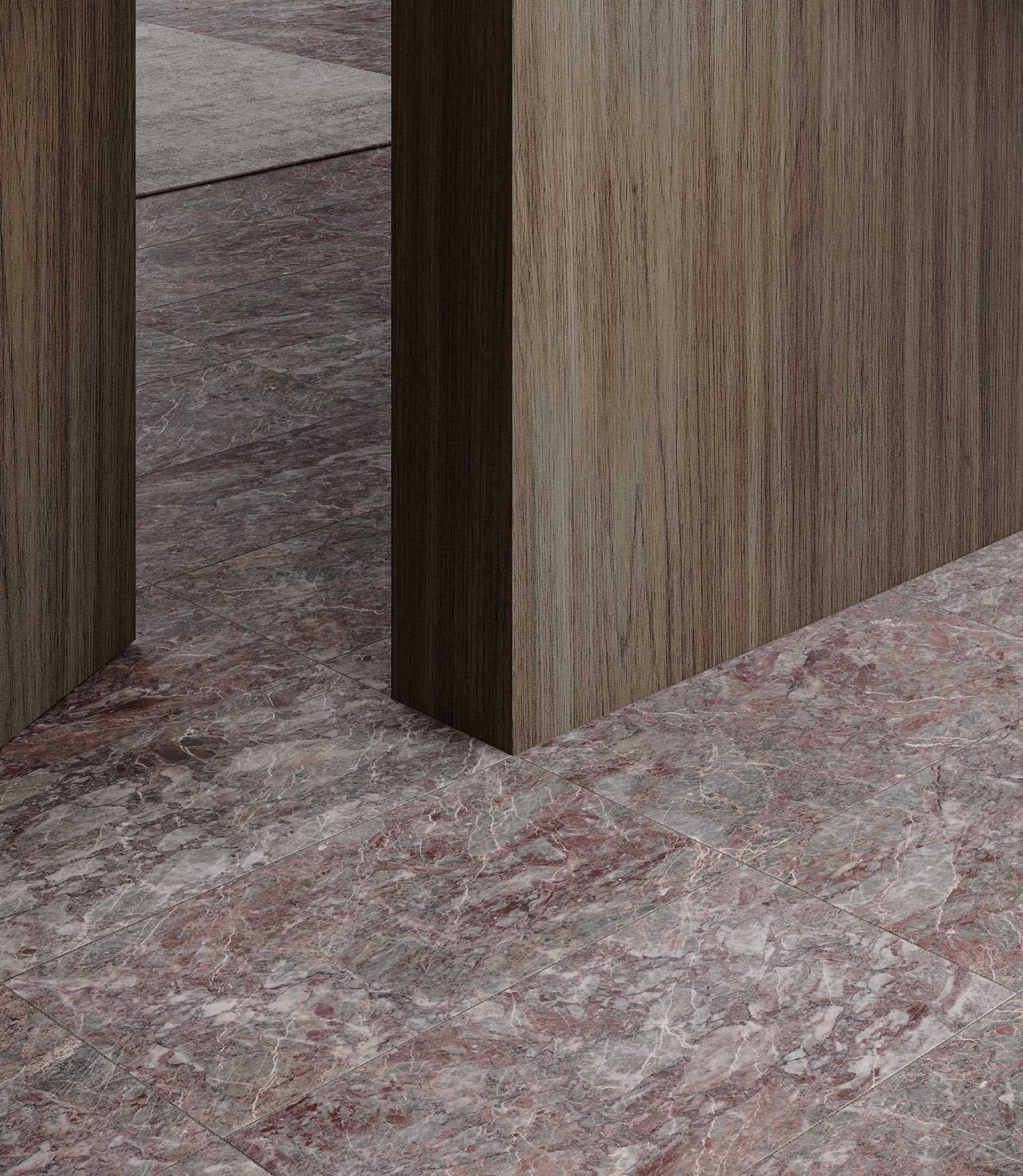 Sereno Burgundy 2 | Tiles By Kia