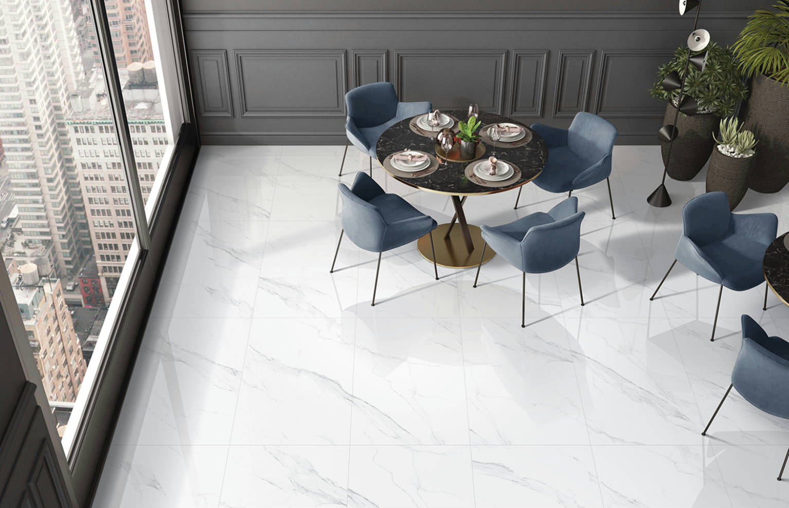 Treasure Statuario 24x48 Polished | Tiles By Kia