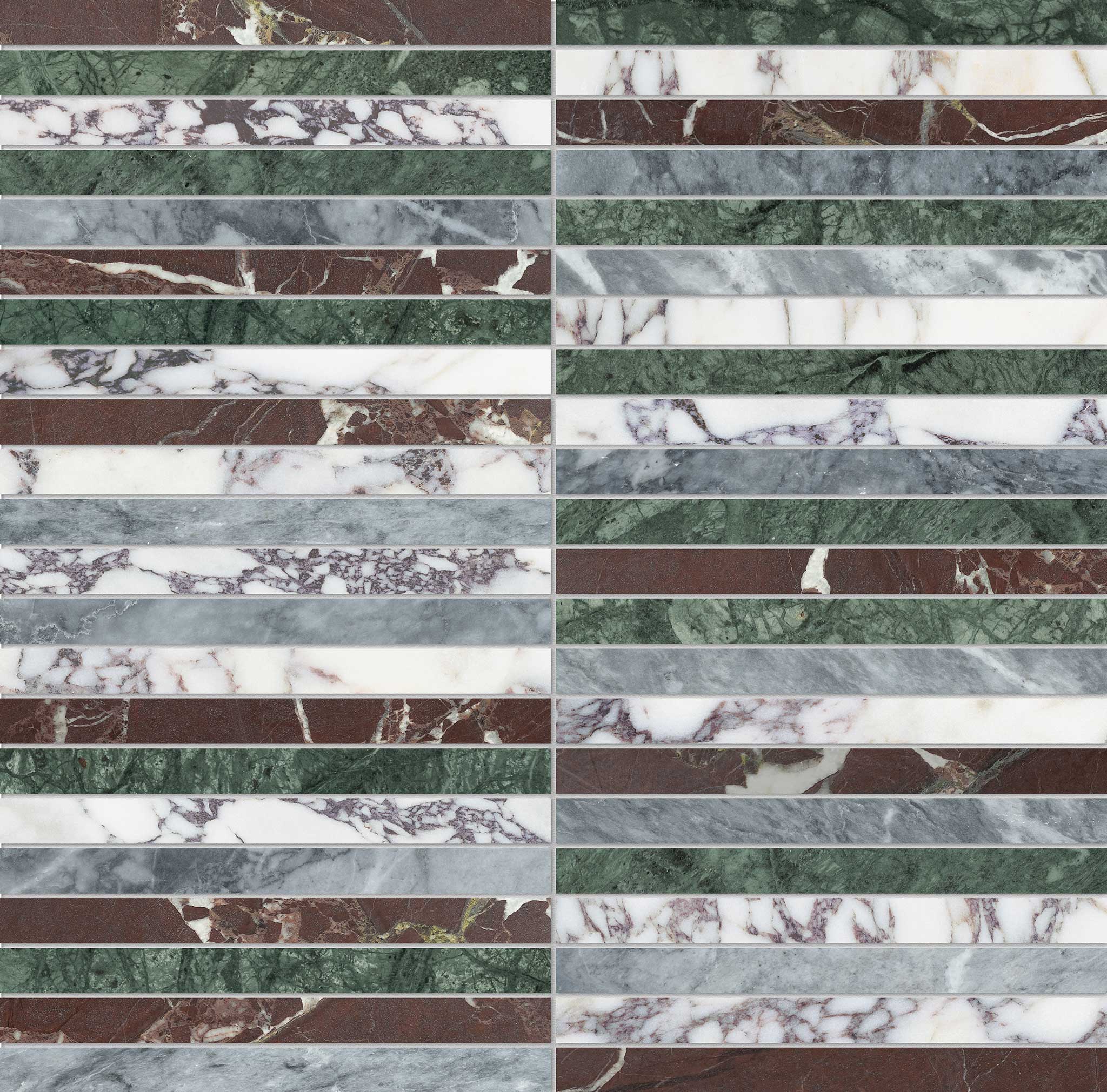 Utopio .5×6 Stacked Tropic Mosaic