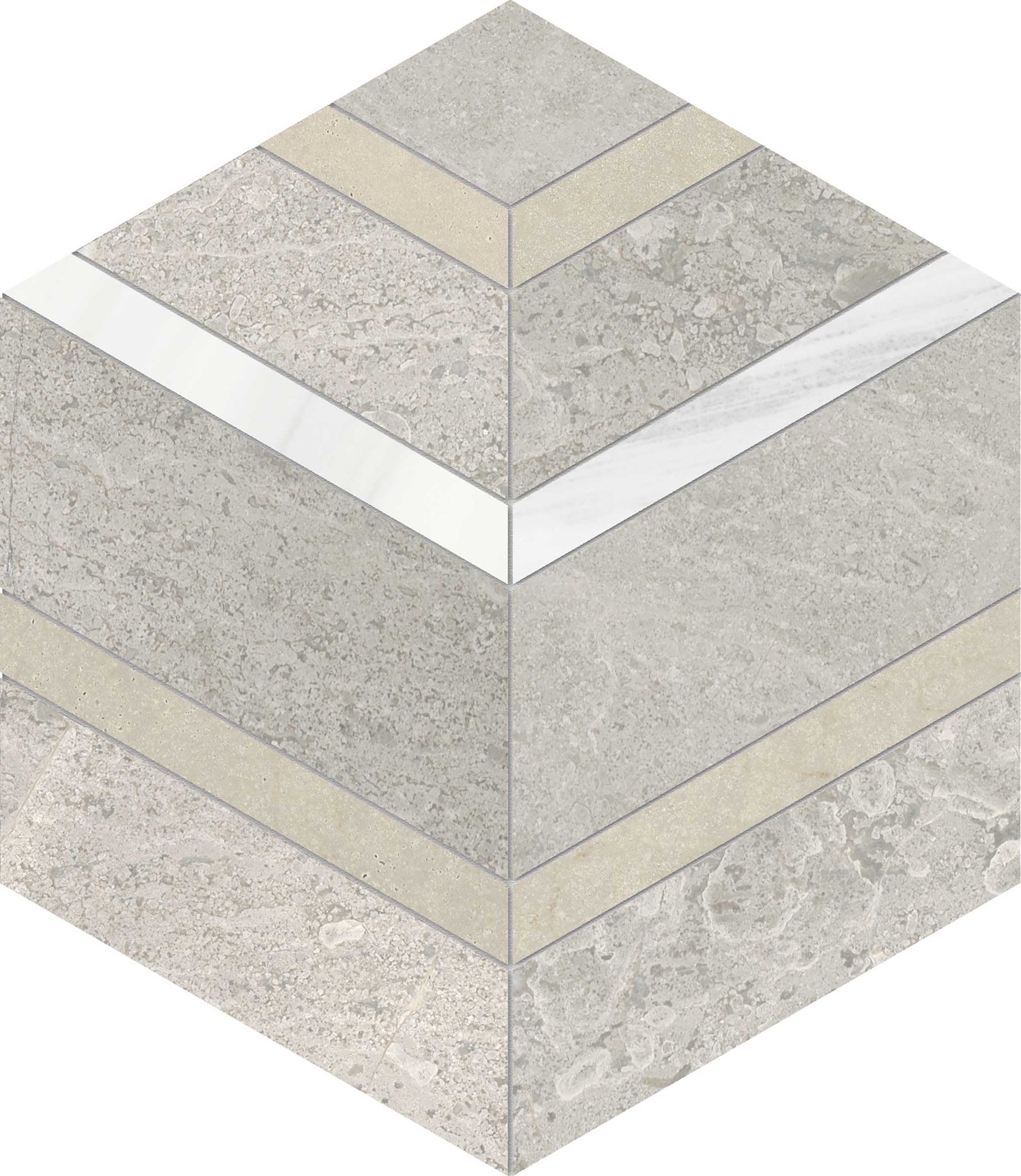 Utopio Hexo Clay Mosaic