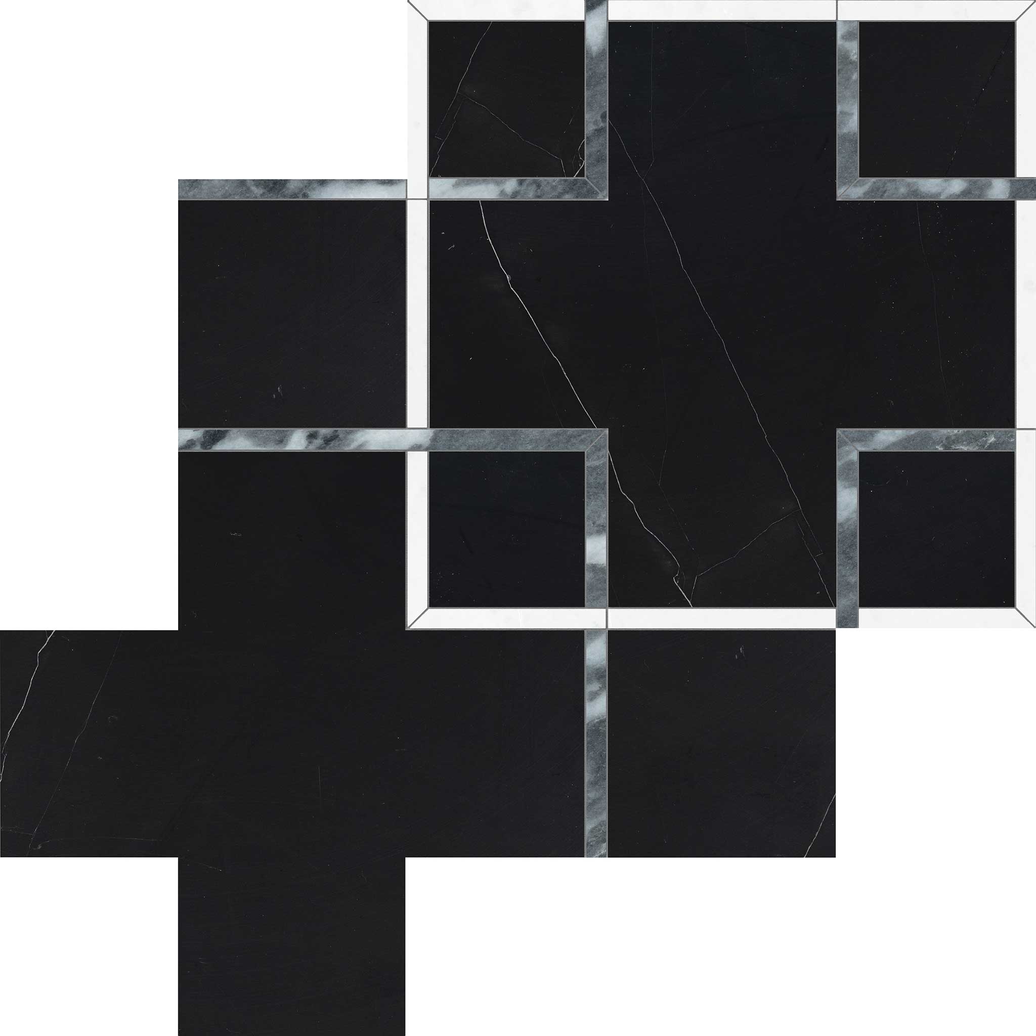 Utopio Schema Monochromo Mosaic