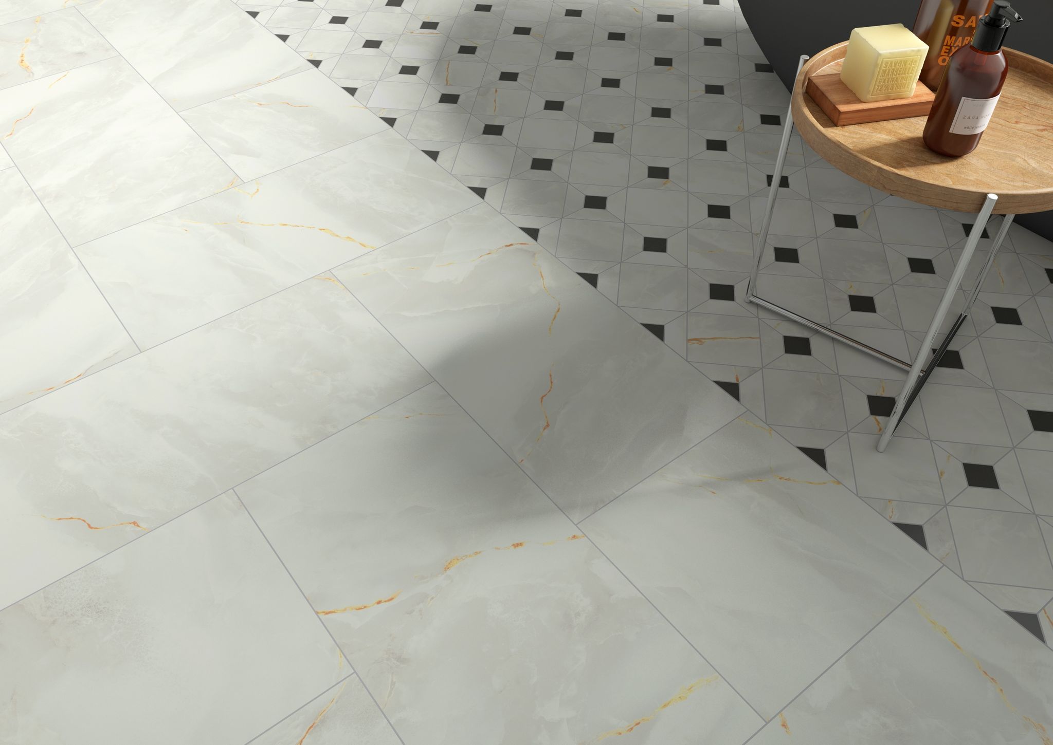 Venezia White 12x24 | Tiles By Kia