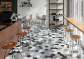 Vida 5.5X6.3” Grey Hexagon | Tiles By Kia