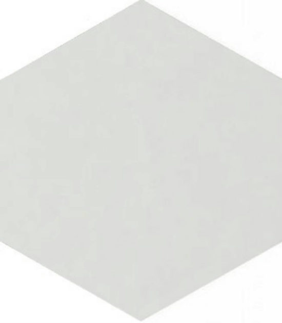 Vida 5.5X6.3” White Hexagon | Tiles By Kia