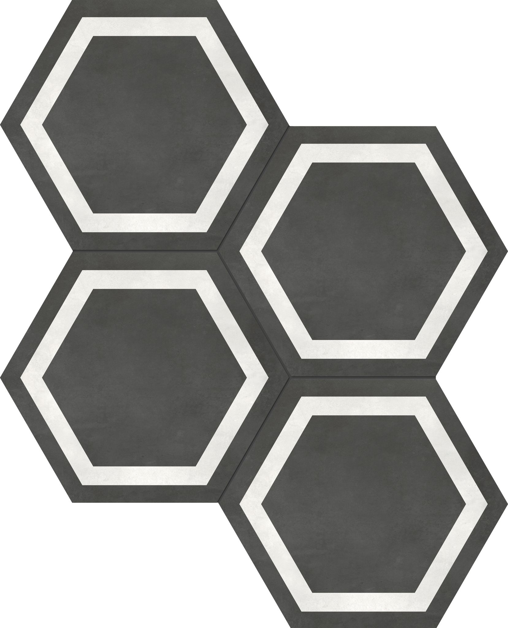 Form 7" Hexagon Frame Graphite
