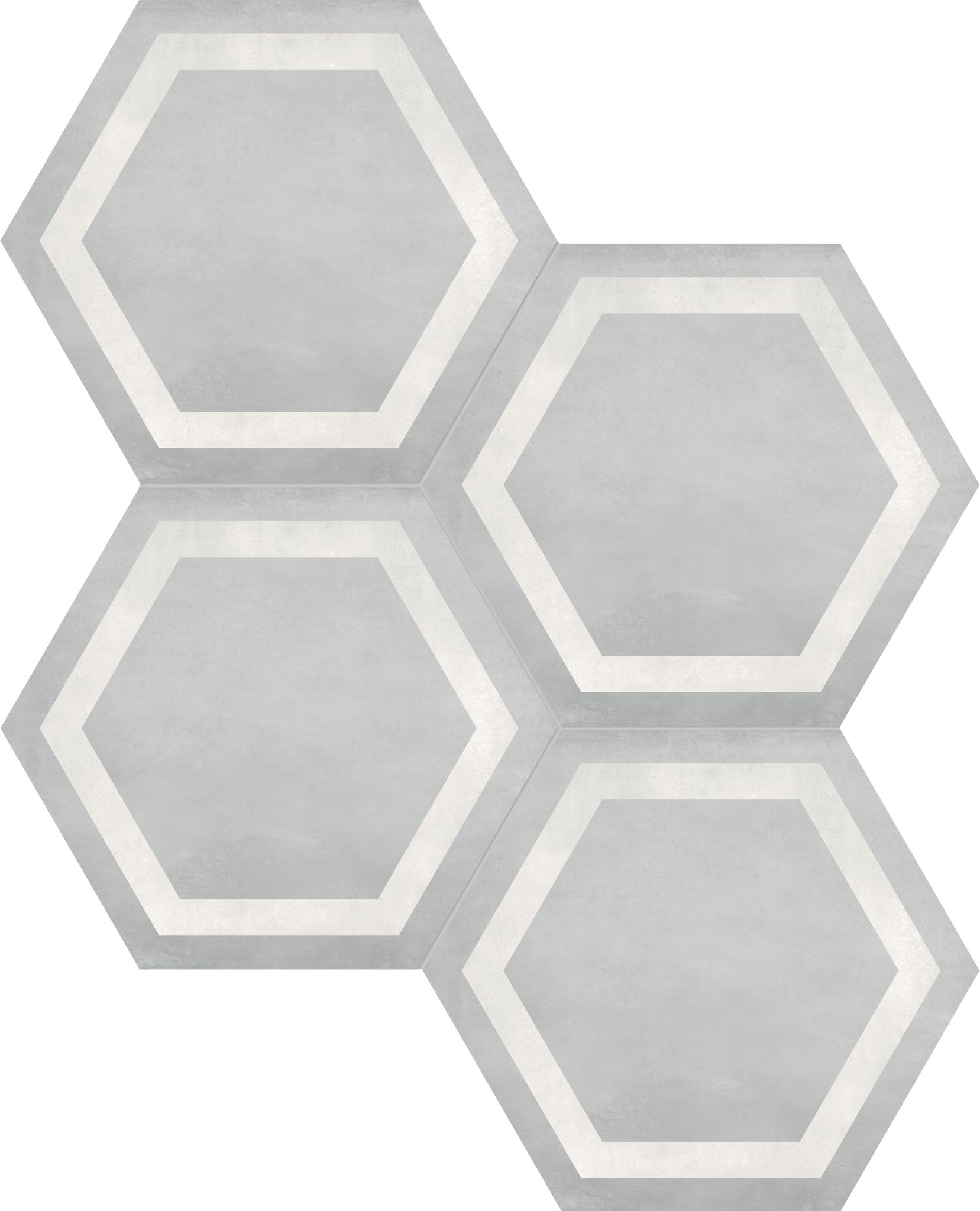 Form 7" Hexagon Frame Ice