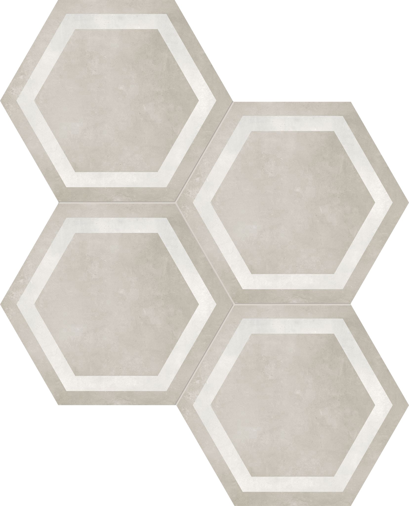Form 7" Hexagon Frame Sand
