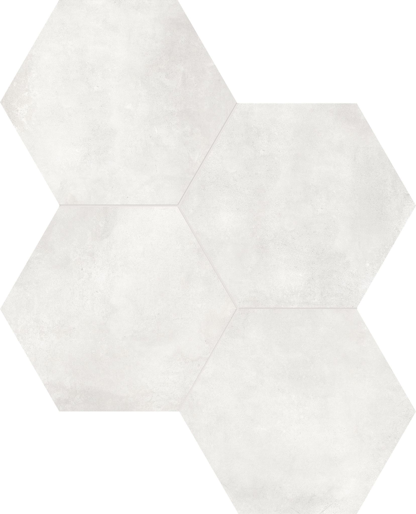 Form 7" Hexagon Ivory