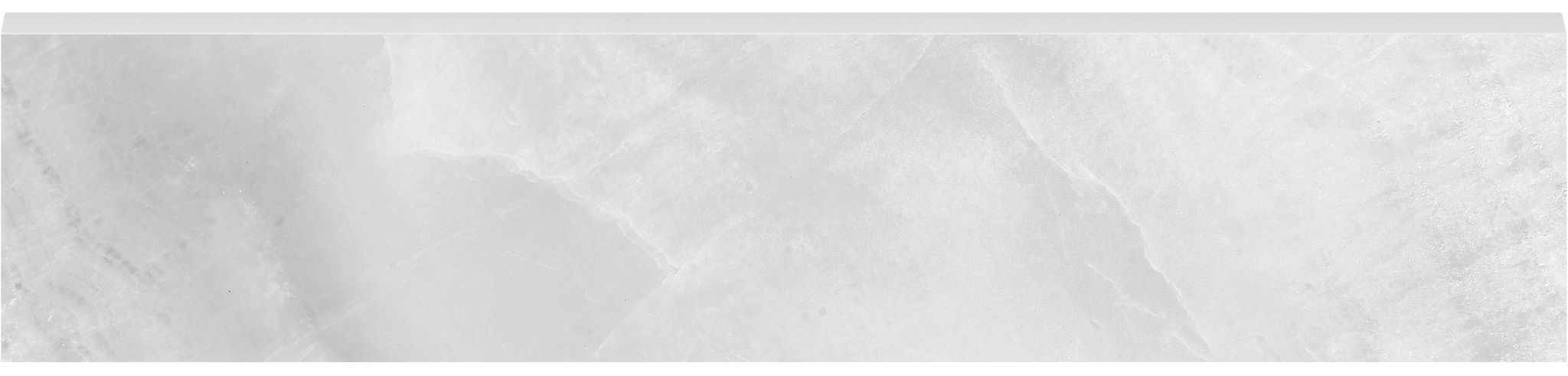 Plata 3x12 Onyx Crystallo Bullnose Matte