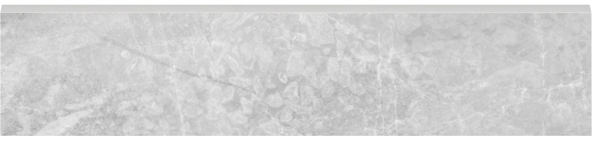 Plata 3x12 Perla Grigia Bullnose Polished