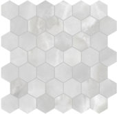 Plata Onyx Crystallo 2 Hexagon Matte | Tiles By Kia