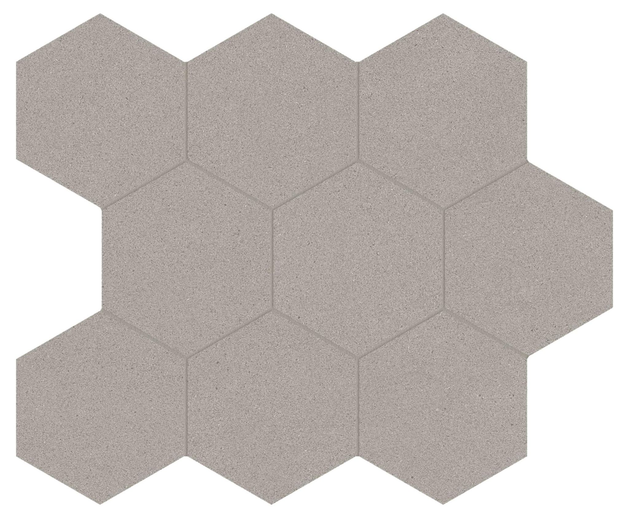Serena 4" Hex Pewter