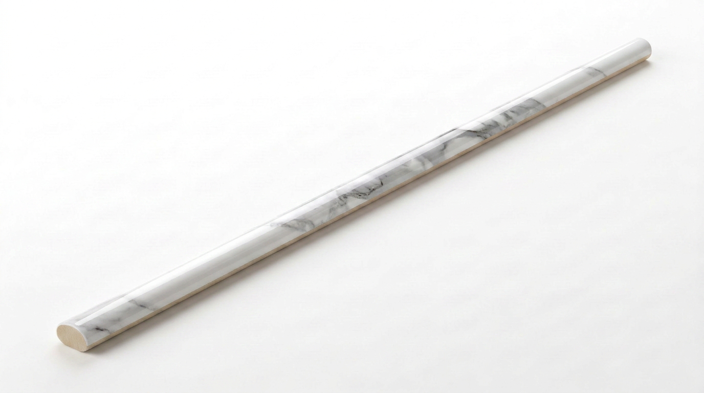 Carrara 0.39X9” Carrara Trim